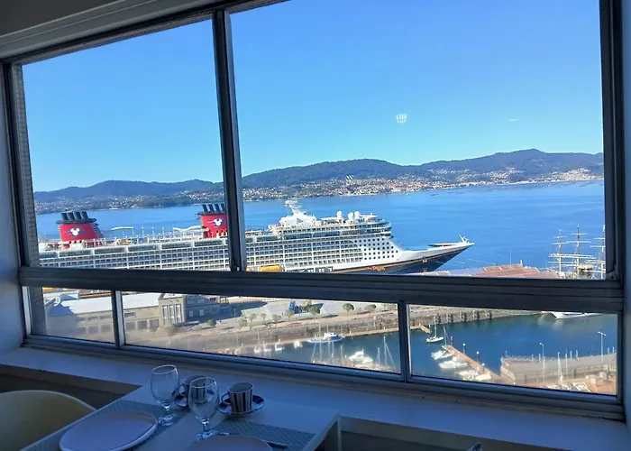 Impresionantes Vistas En El Centro De Vigo