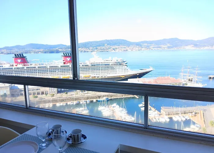 Impresionantes Vistas En El Centro De Vigo