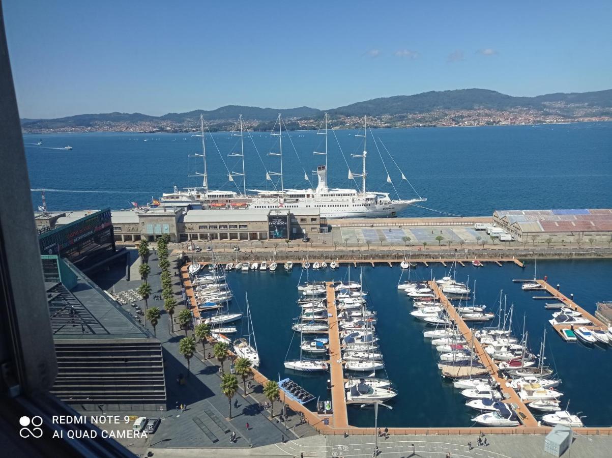 Impresionantes Vistas En El Centro De Comarca de Vigo